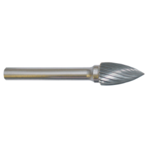 Rotary Carbide File Tree Shape with Pointed Tip (Shank Ø8)